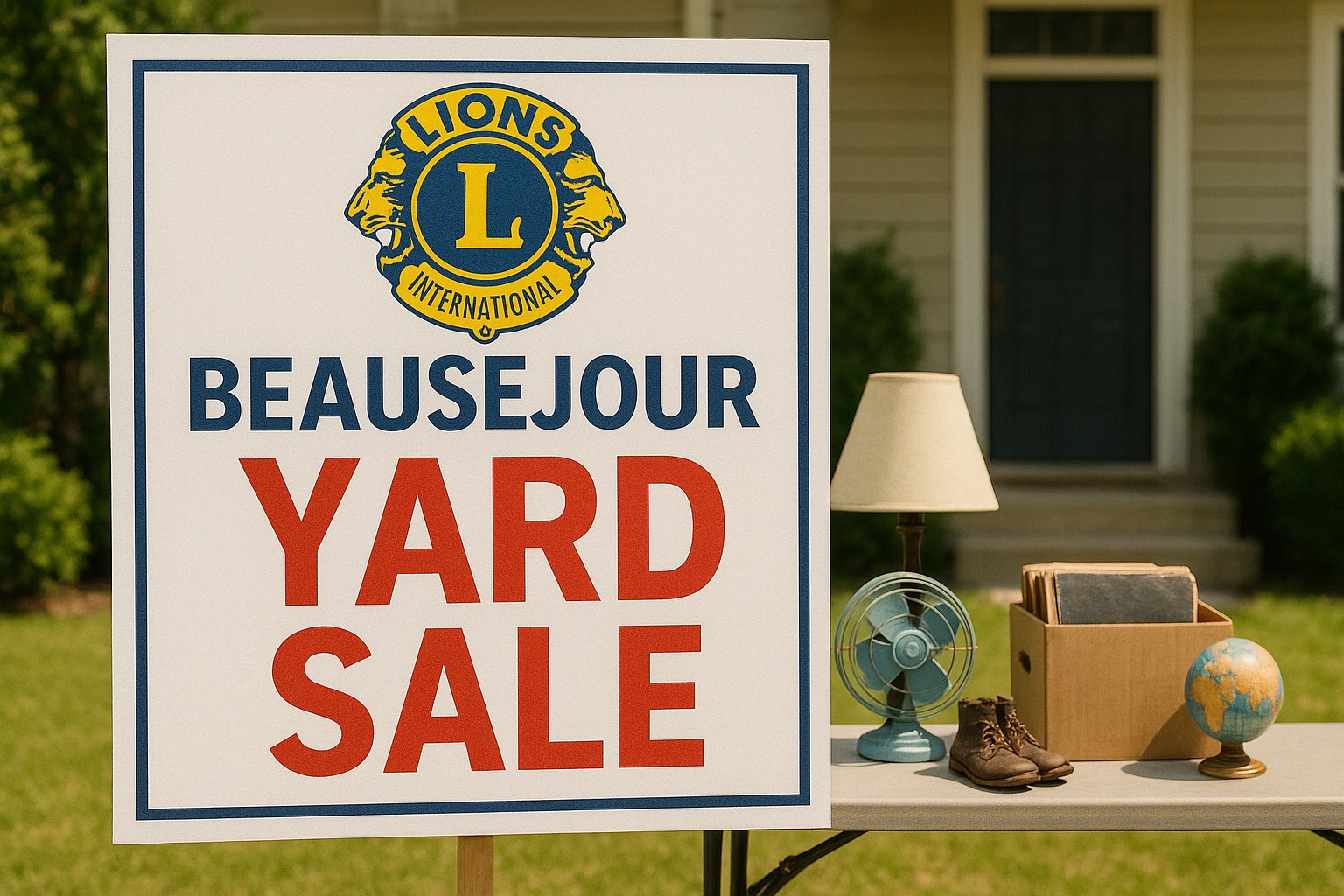 Lions Yard Sale